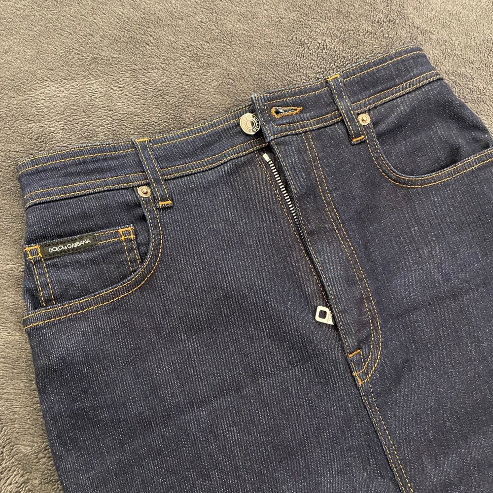 Dolce and Gabbana jeans skirt
